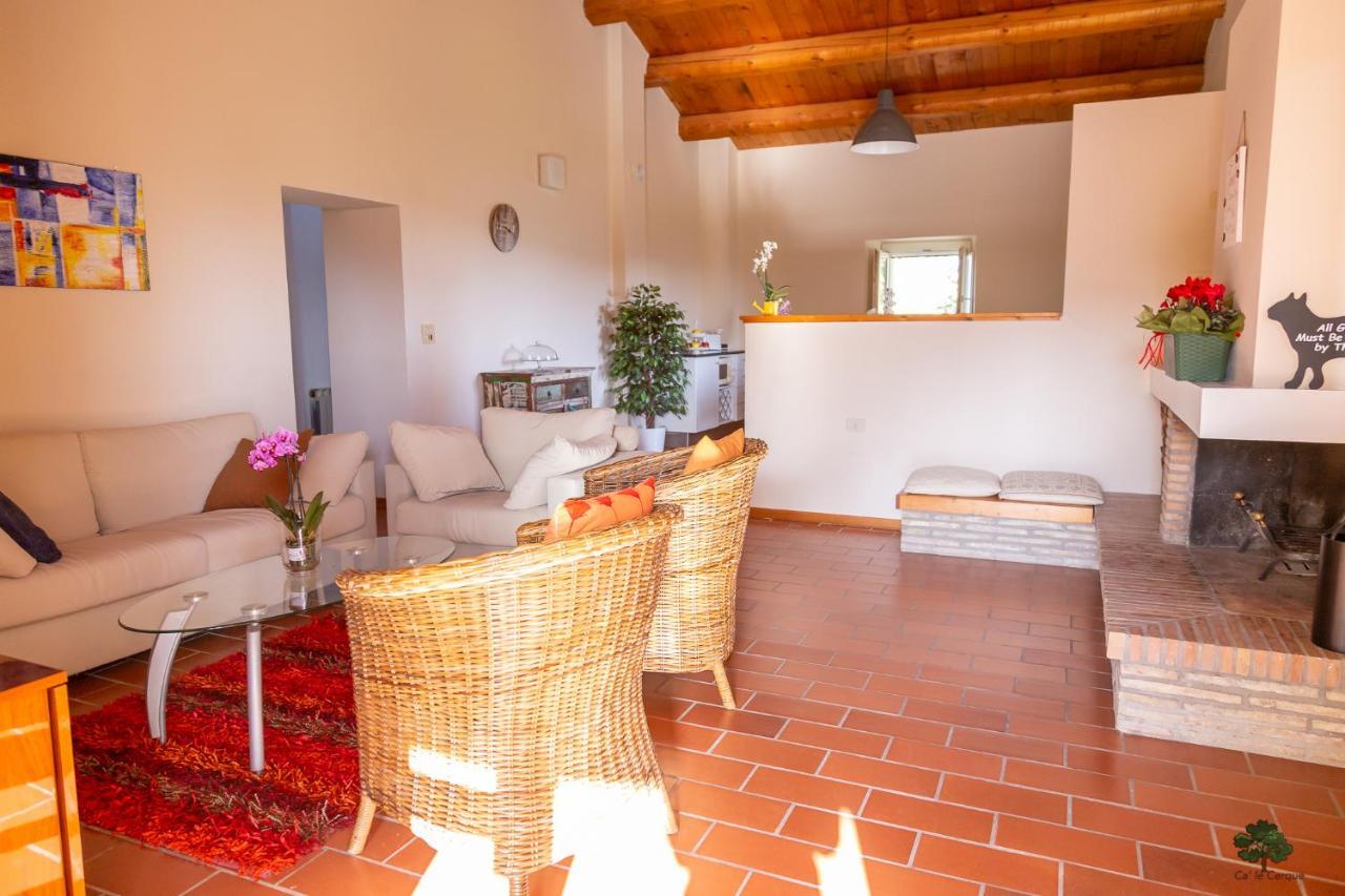 Ca' Le Cerque, Villa Surrounded By The Marche Nature Фоссомброне Экстерьер фото